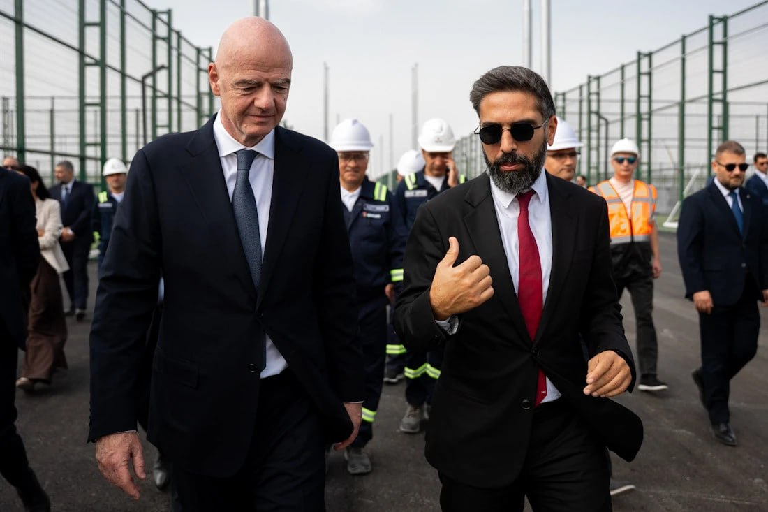 İnfantino Hövsana gəldi - FOTO