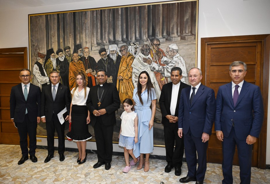 Leyla Əliyeva və Vatikan kardinalı gələcək əməkdaşlığı müzakirə etdi - FOTO