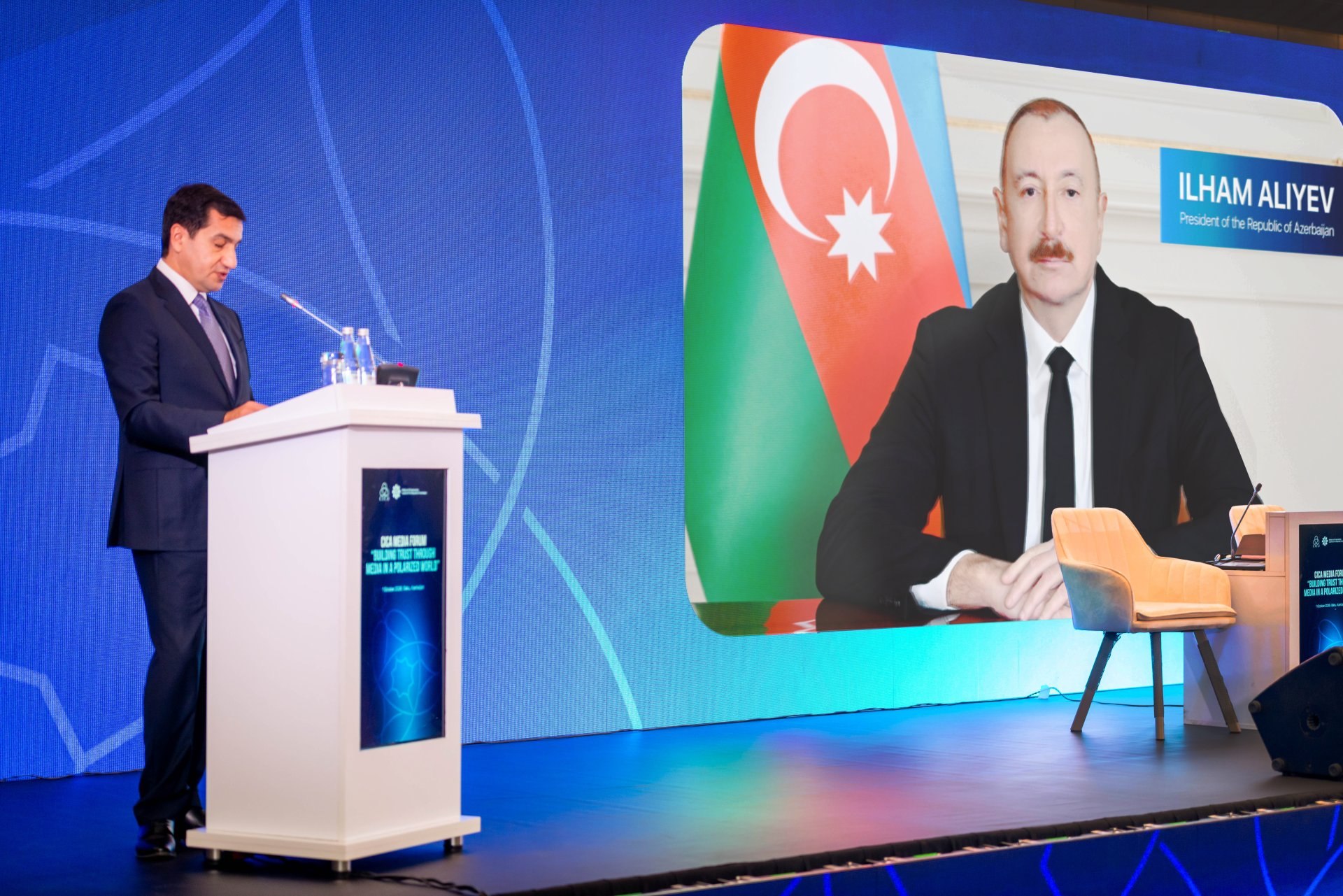 AQEM Media Forumunun açılış mərasimindən FOTOLAR