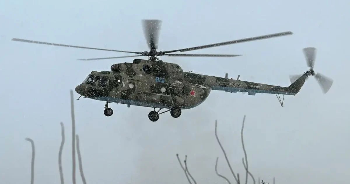 Rusiyada Mi-8 helikopteri qəzaya uğradı: 3 nəfər öldü