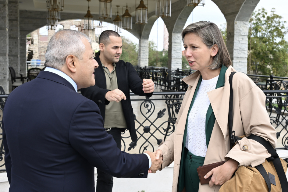 Avropa İttifaqı Şurasının üzvləri Şuşada &ndash; FOTO