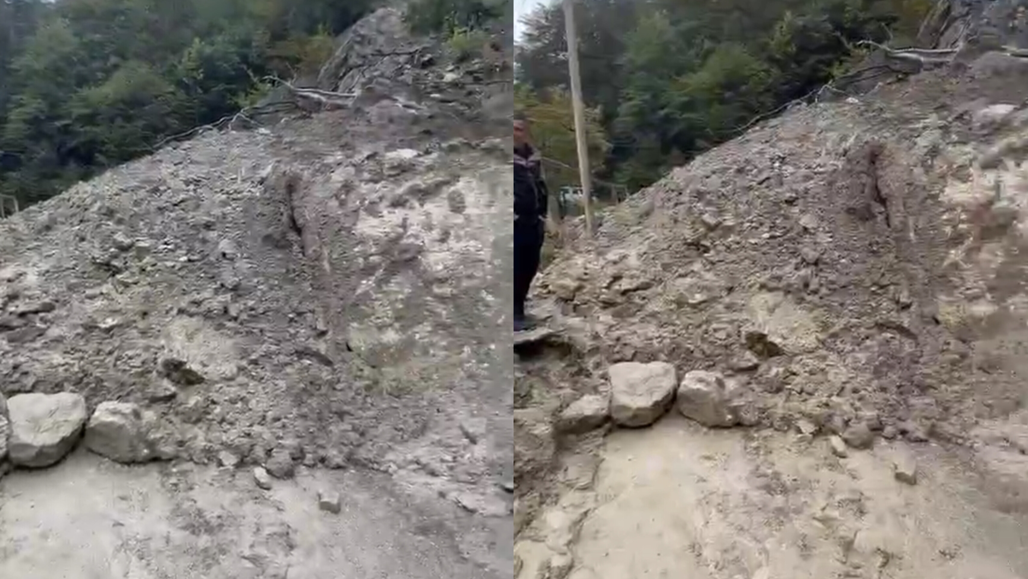 Quba-Xınalıq yolu hələ açılmayıb - VİDEO