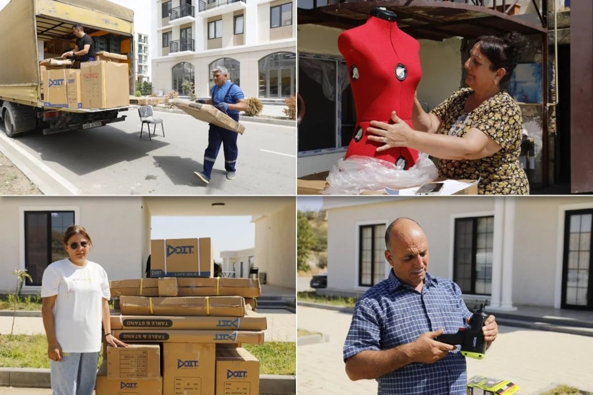 Cəbrayıla köçürülən sakinlərdən 1000-dən çoxu məşğulluq tədbirlərinə cəlb edilib Cəbrayıla köçürülən sakinlərdən 1000-dən çoxu məşğulluq tədbirlərinə cəlb edilib