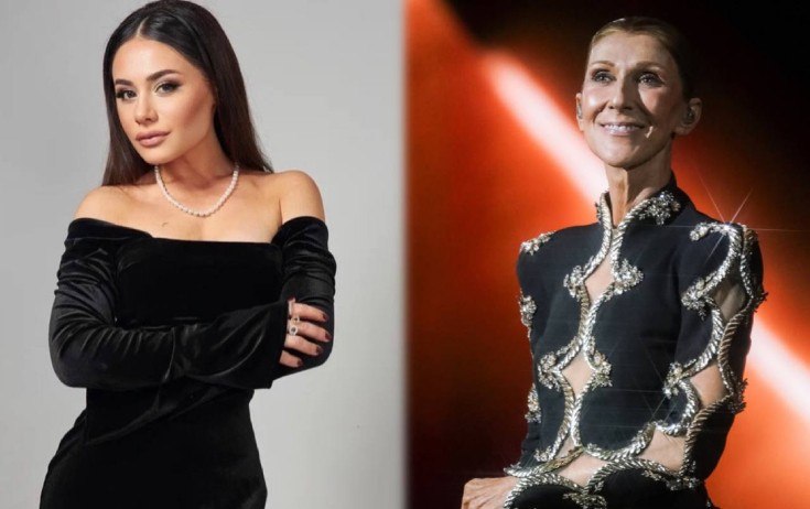 Samirə Selin Dionun konsertində - VİDEO