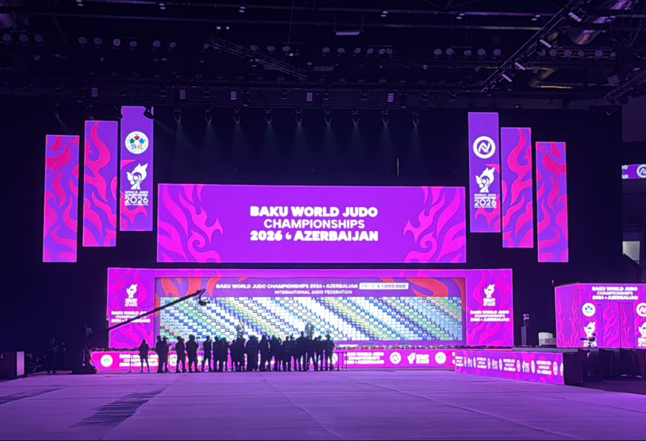 Bakıda cüdo üzrə dünya çempionatının açılış mərasimi KEÇİRİLİR