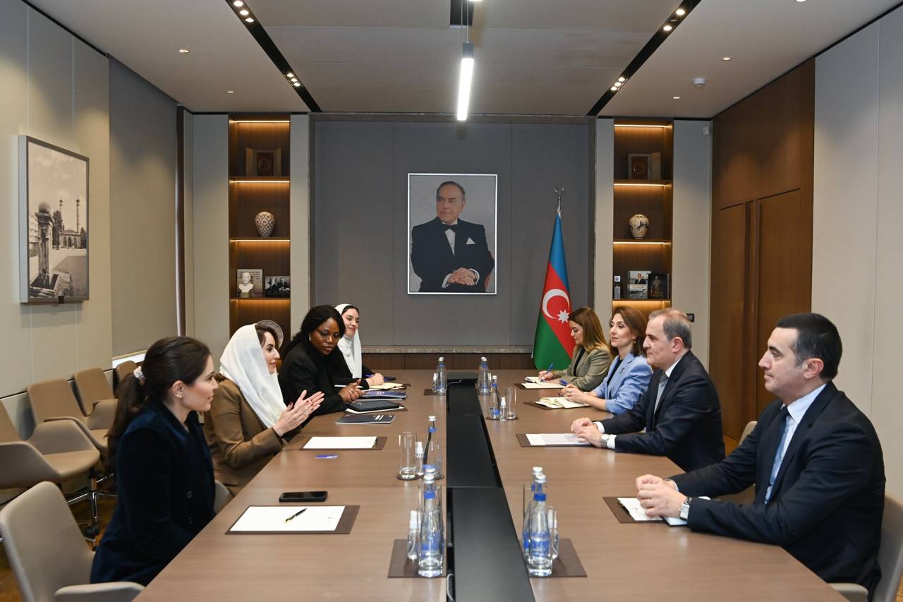 Ceyhun Bayramov DCO rəhbəri ilə görüşdü: Süni intellekt və rəqəmsal iqtisadiyyat müzakirə olundu - FOTO