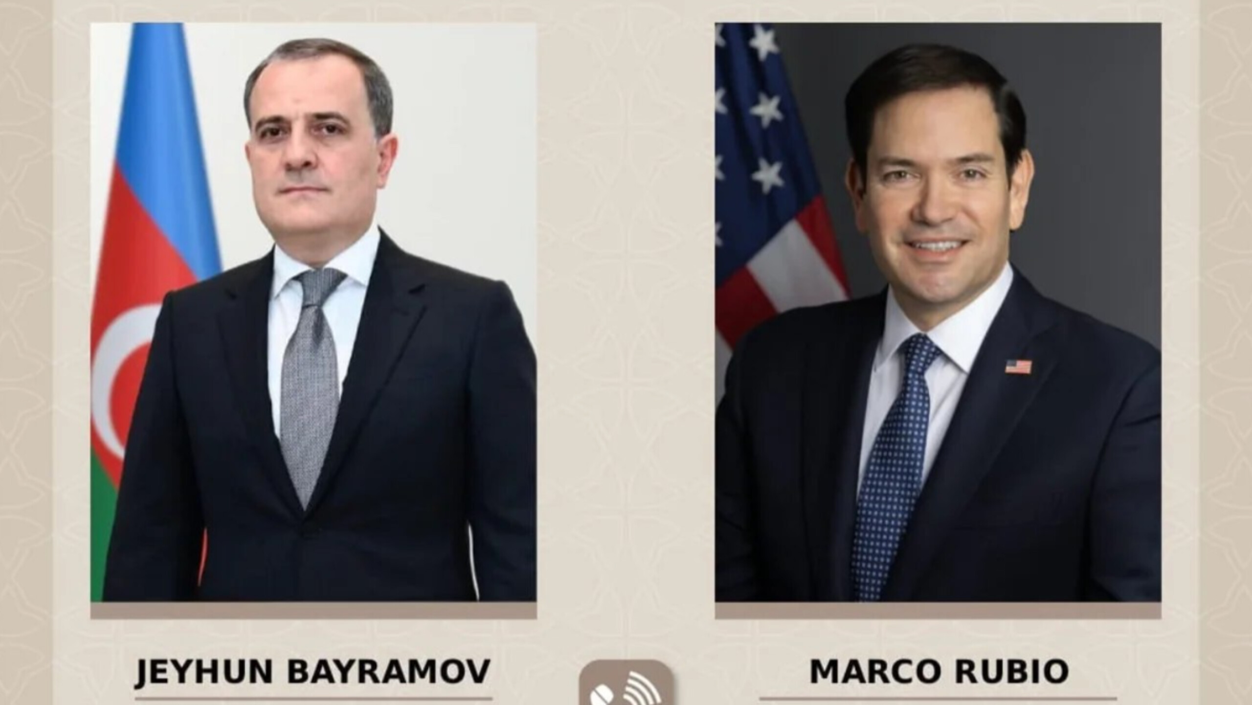 Ceyhun Bayramov və Marko Rubio Azərbaycan-ABŞ strateji tərəfdaşlığını müzakirə etdilər