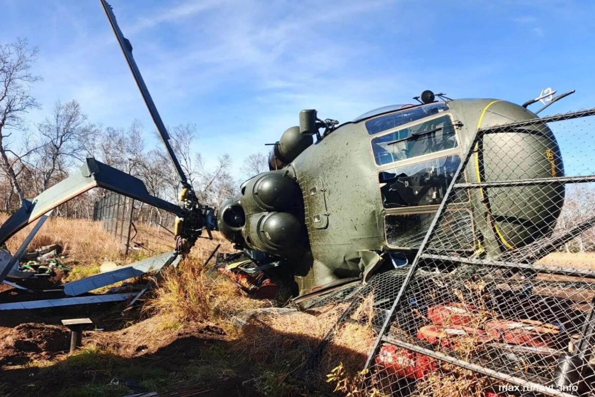 Kamçatkada helikopter sərt eniş etdi