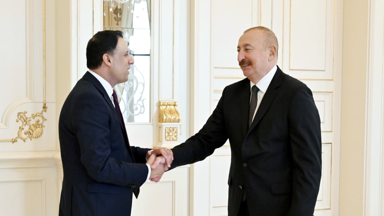 İlham Əliyev Britaniyanın ticarət üzrə dövlət nazirini qəbul etdi - FOTO