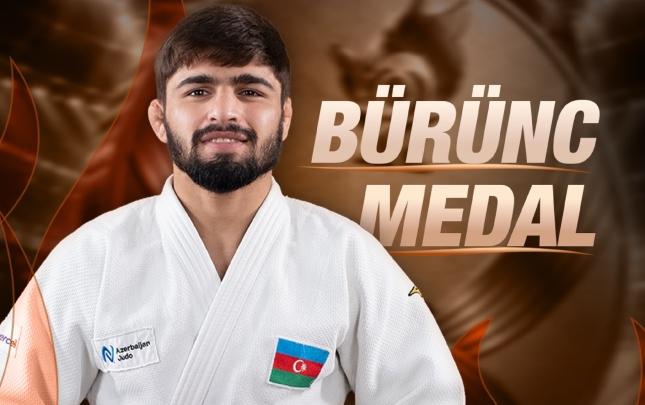 Dünya çempionatı: Cüdoçumuz bürünc medal qazandı - VİDEO