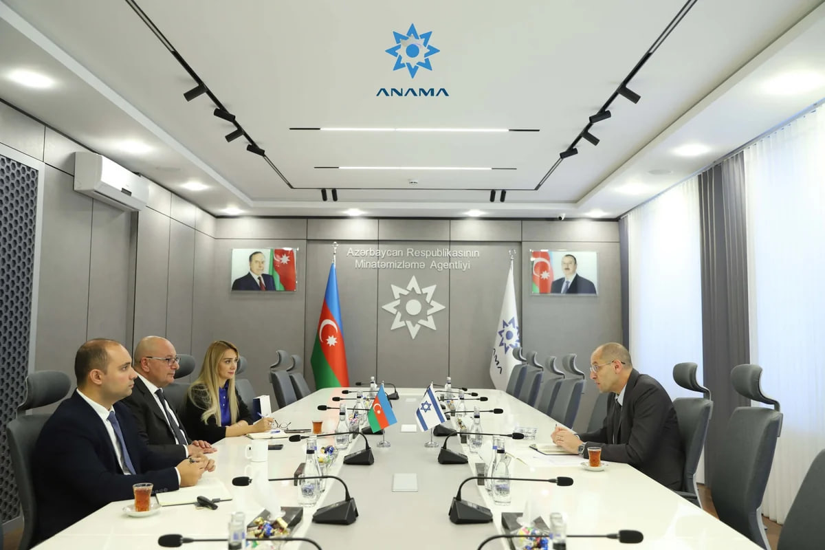Azərbaycan və İsrail arasında mina təhlükəsi ilə mübarizədə əməkdaşlıq müzakirə edildi - FOTO