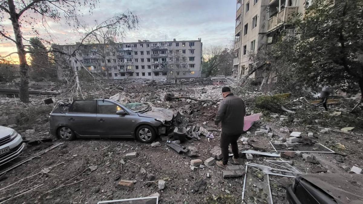 Rusiyadan Kiyevə RAKET ZƏRBƏLƏRİ &ndash; Ölənlər var &ndash; FOTO/VİDEO