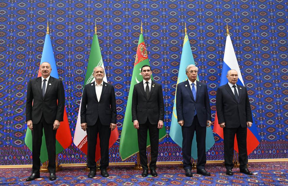 Prezident Xəzər Ekoloji Sammitində - FOTO