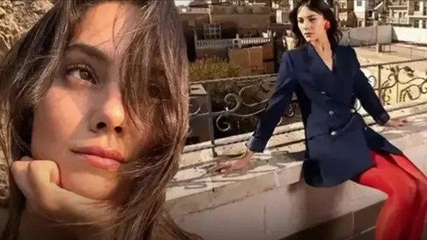 &ldquo;Uzak Şehir&rdquo; serialının aktrisası geyimi ilə gündəm oldu - FOTO