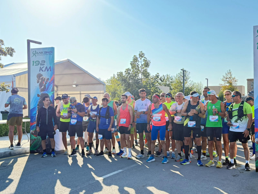 Xankəndi Ultramarafonunda sonuncu mərhələyə Ağdamda start verildi - FOTO
