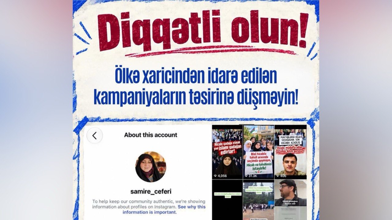 Azərbaycanda hicabla bağlı radikal çağırışlar edənlərin kimliyi BƏLLİ OLDU &ndash; SENSASİON DETALLAR