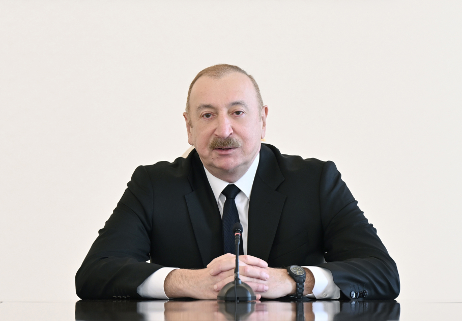İlham Əliyev türk xalqlarının ortaq mədəni irsinin qorunmasından danışdı