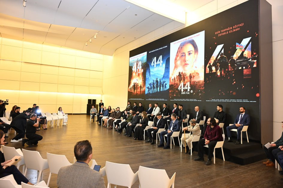 &ldquo;44&rdquo; bədii filmi ilə bağlı mətbuat konfransı KEÇİRİLDİ &ndash; FOTO
