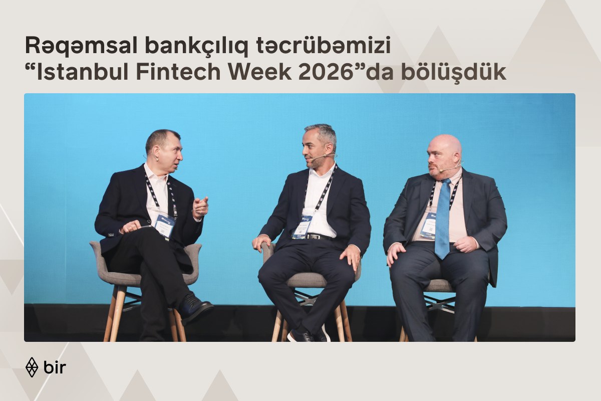 Bir rəqəmsal bankçılıq təcrübəsini &ldquo;Istanbul Fintech Week&rdquo; tədbirində təqdim edib