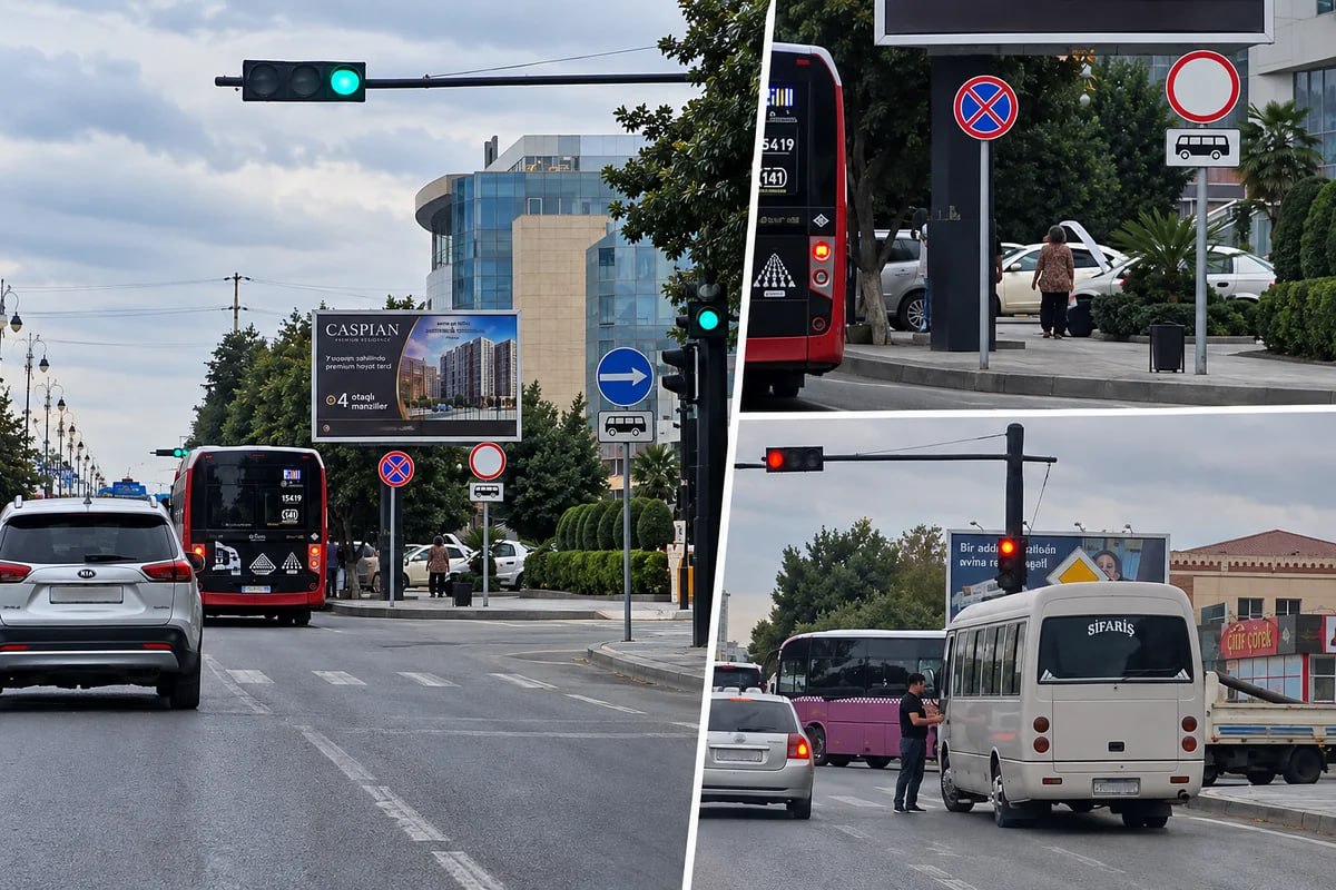 Sumqayıtda avtobus sürücüləri ilə bağlı şikayət -VİDEO