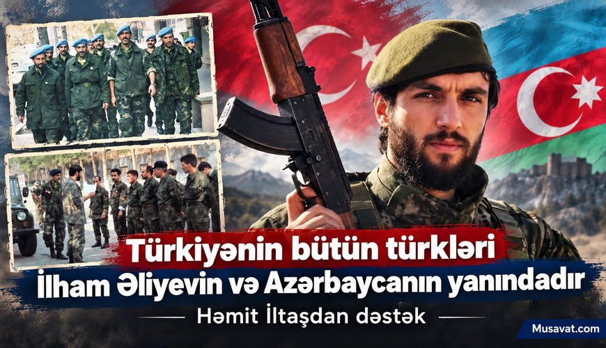 Azərbaycanda döyüşmüş Türk zabitindən mesaj: &ldquo;Türkiyənin bütün türkləri İlham Əliyevin yanındadır&rdquo;
