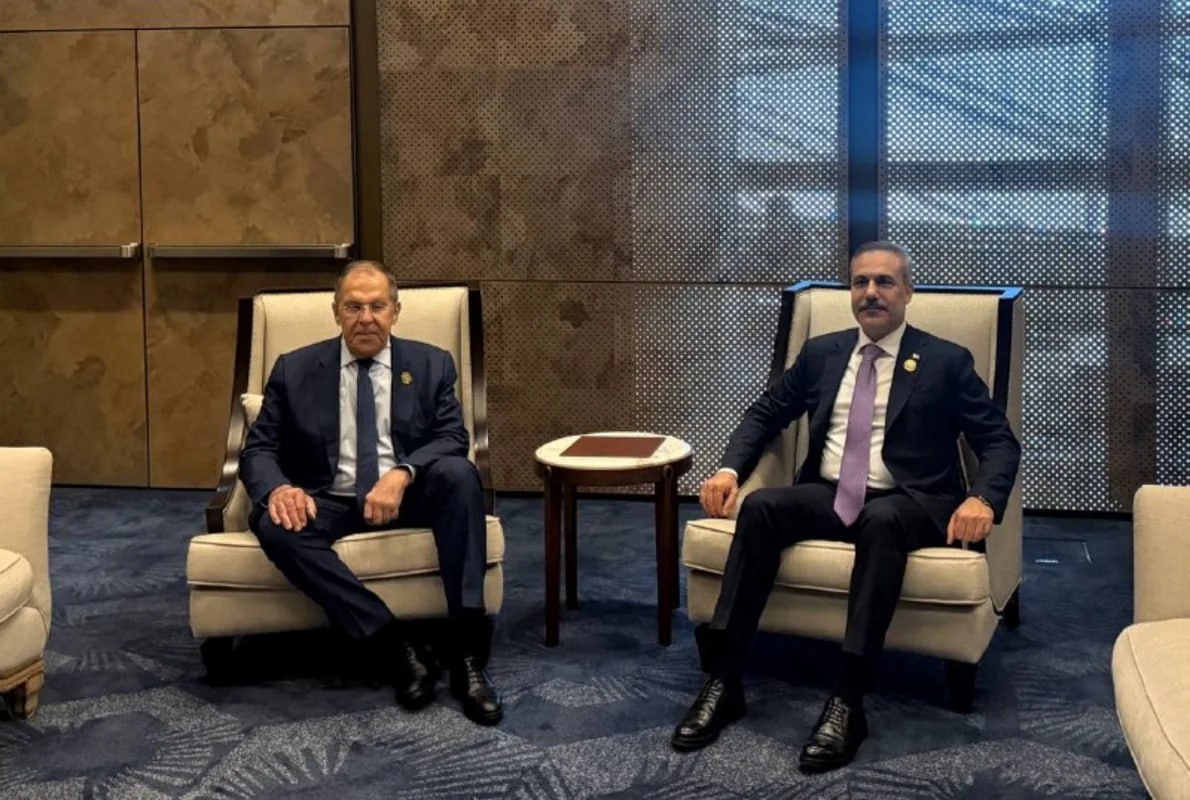 Hakan Fidan Bakıda Sergey Lavrovla görüşdü