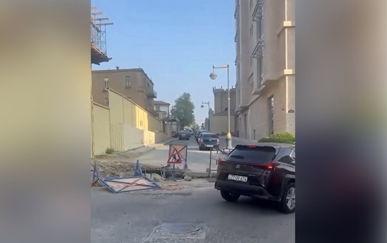 Yasamalda qəzalı yol tıxac yaradır – VİDEO Yasamalda qəzalı yol tıxac yaradır – VİDEO
