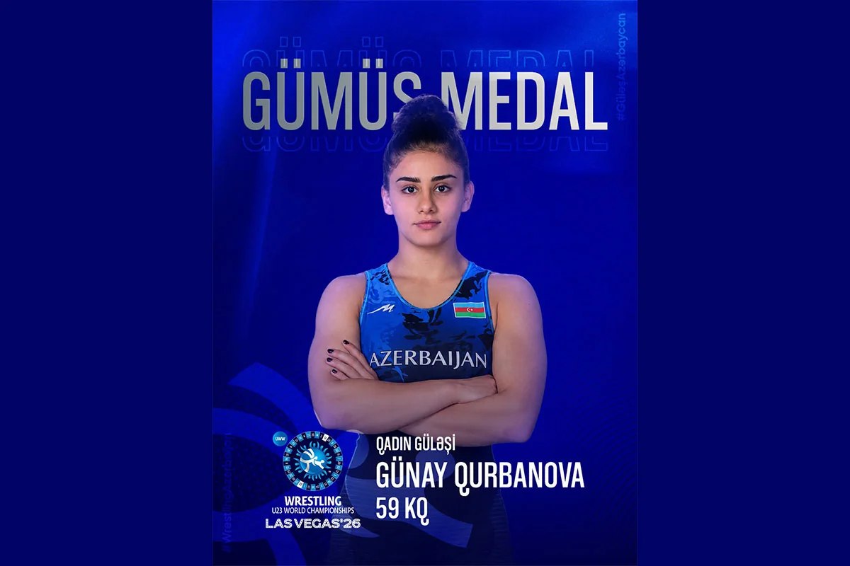 Güləşçimiz dünya çempionatında gümüş medal QAZANDI