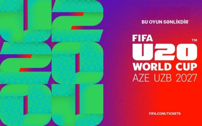 FİFA Azərbaycanda keçiriləcək dünya çempionatının rəsmi brendini TƏQDİM ETDİ