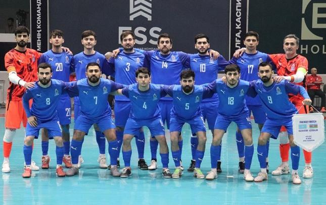 Futzal millimiz Çexiyaya UDUZDU