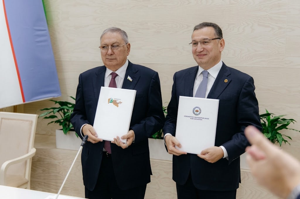 Azərbaycanla Özbəkistan arasında Memorandum imzalandı - FOTO