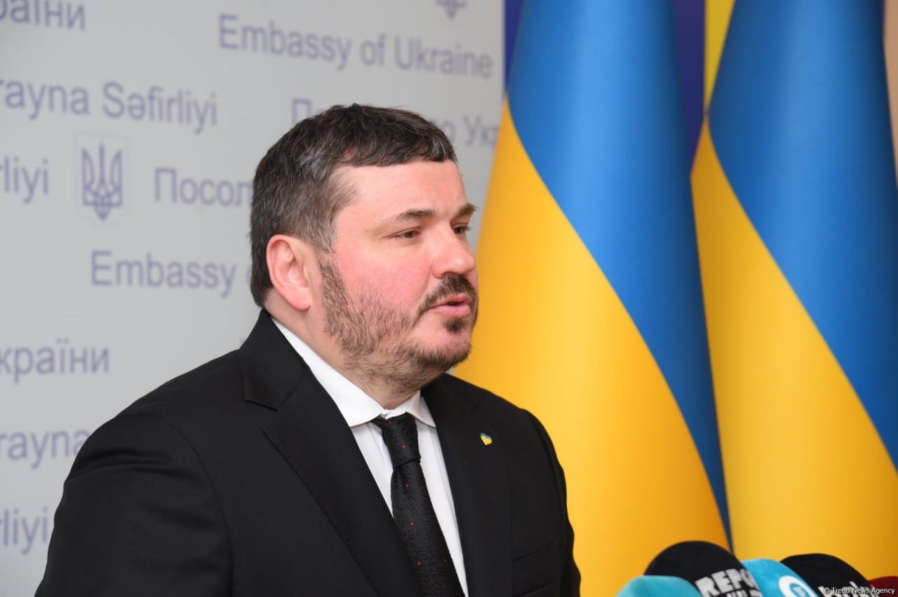 Ukrayna səfiri dəstəyə görə Azərbaycana minnətdarlıq etdi - FOTO