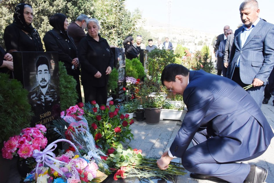Vətən Müharibəsi şəhidi Şaiq Kəlbiyevin anım mərasimi keçirildi - FOTO
