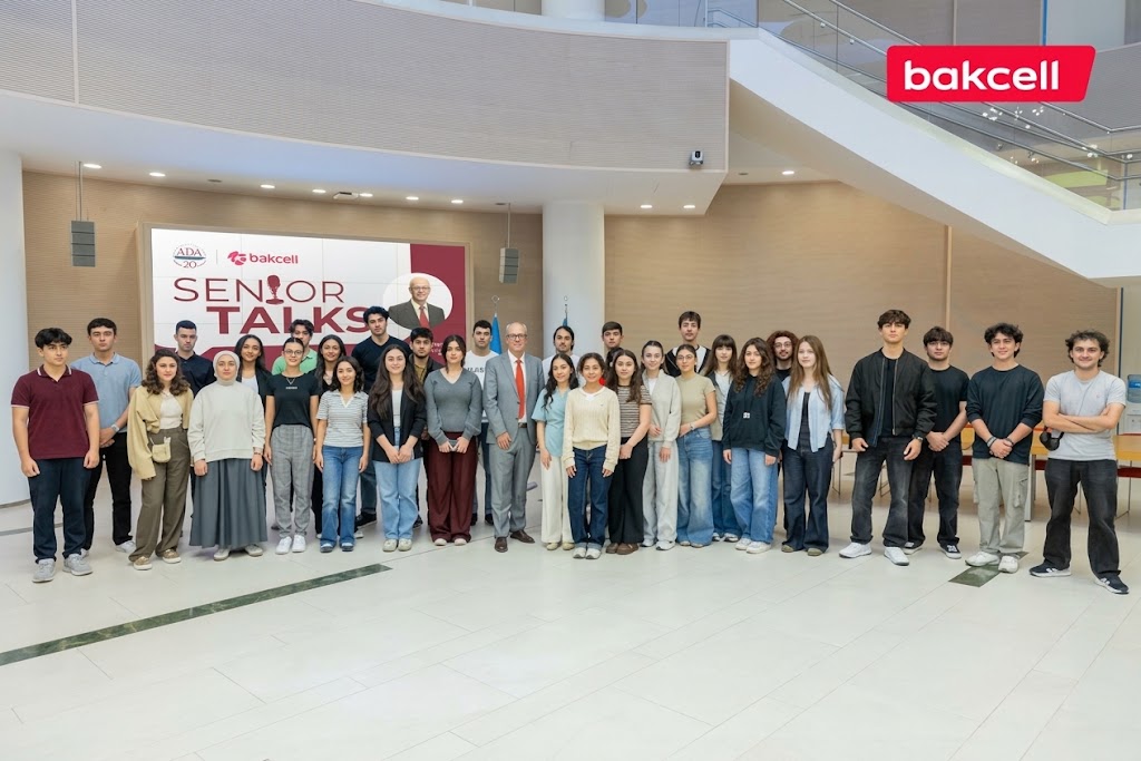 Bakcell-in baş icraçı direktoru ADA Universitetinin tələbələri ilə görüşüb &ndash; FOTO
