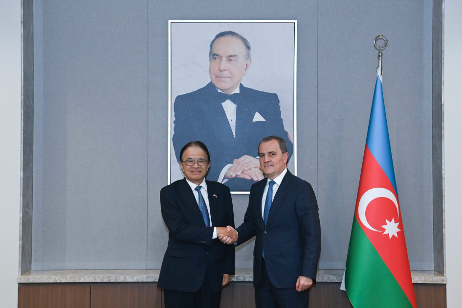 Nazir diplomatik missiyası başa çatan Yaponiya səfirini qəbul etdi - FOTO
