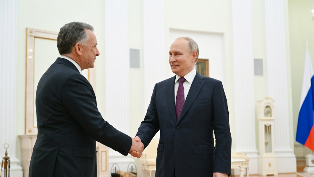 Uitkoff Putinlə danışıqları &ldquo;konstruktiv&rdquo; ADLANDIRDI