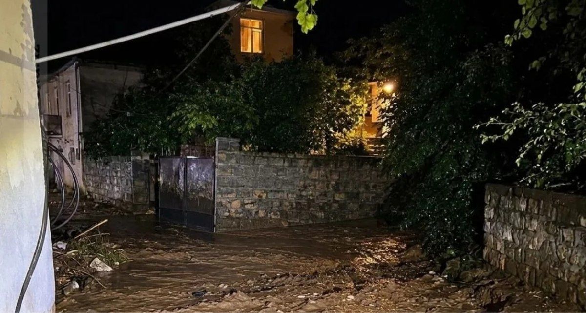 Ordubadın Dırnıs kəndinə sel gəldi, təsərrüfatlara ziyan dəydi - VİDEO