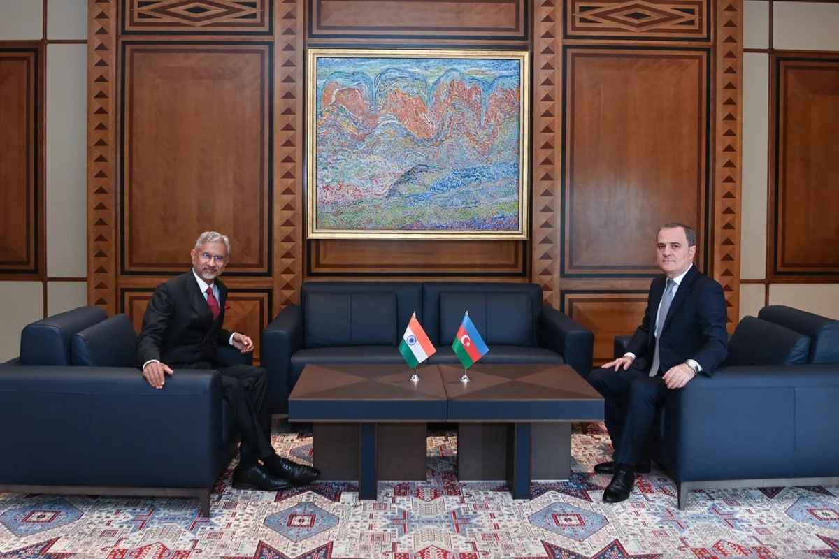 Azərbaycan və Hindistan XİN rəhbərlərinin təkbətək görüşü keçirilir &ndash; YENİLƏNİB/FOTO