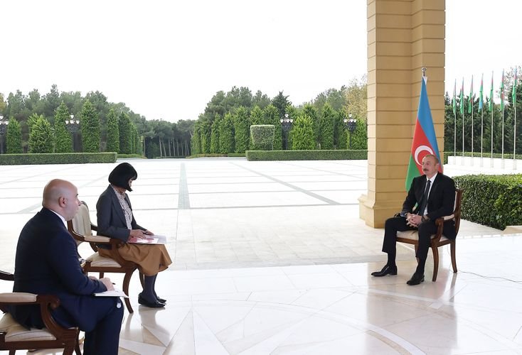 Prezident İlham Əliyev Yaponiyanın “Nikkei” qəzetinə müsahibə verib Prezident İlham Əliyev Yaponiyanın “Nikkei” qəzetinə müsahibə verib