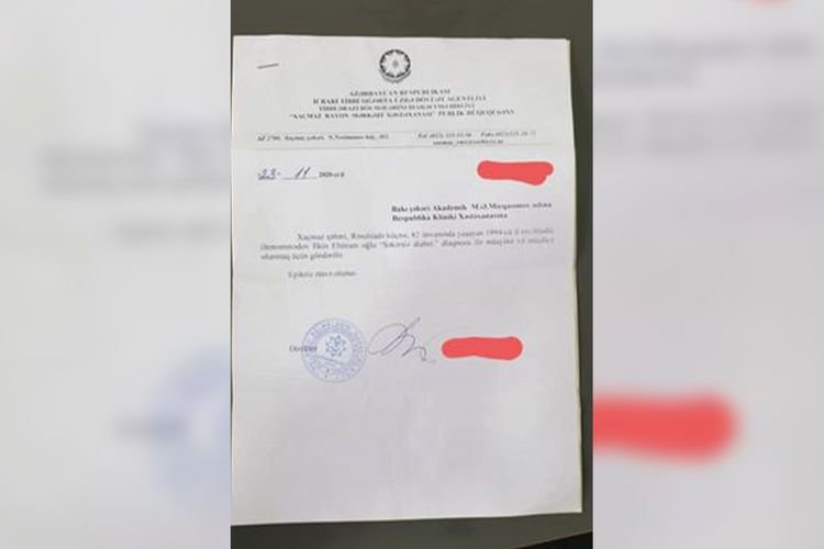 TƏBİB kişiyə hamilə diaqnozunun qoyulması ilə bağlı açıqlama verdi - FOTO