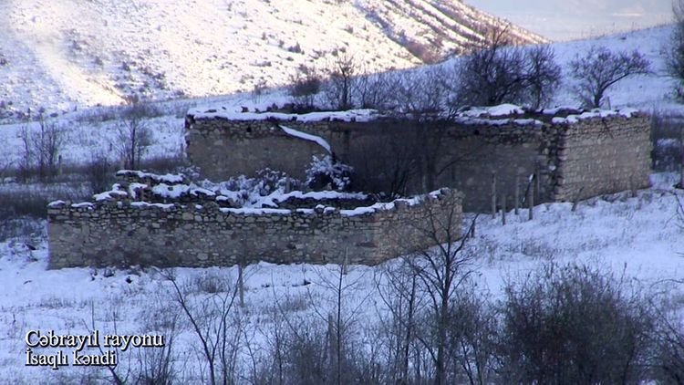 Cəbrayıl rayonunun İsaqlı kəndindən görüntülər - VİDEO