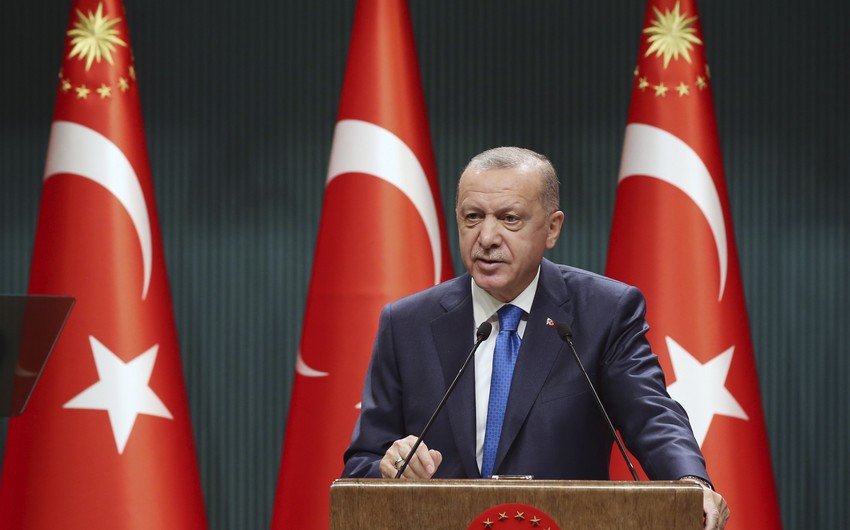 Ərdoğan: “2021-ci il Türkiyə və Britaniya üçün yeni bir zəfər dövrüdür”