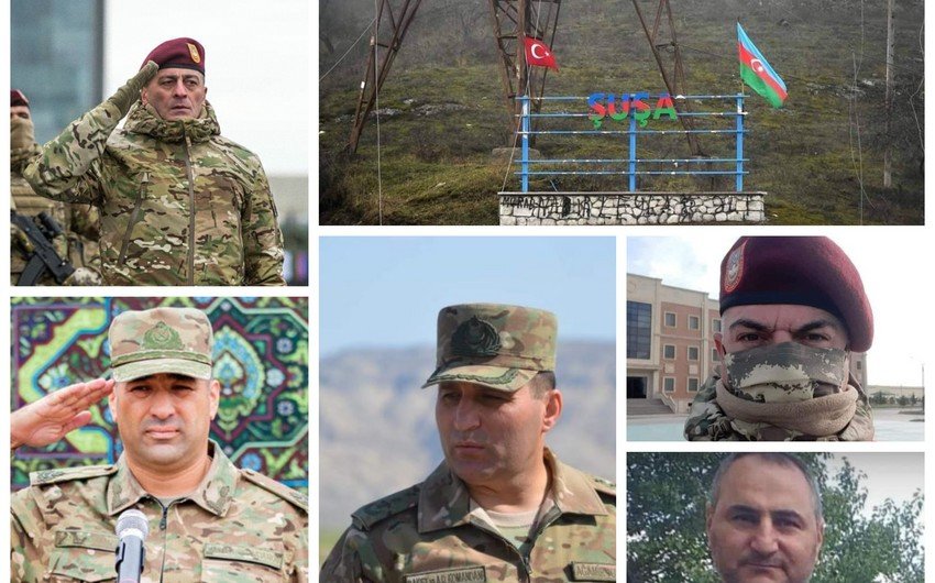 Şuşanı azad edən generallar təltif edildi