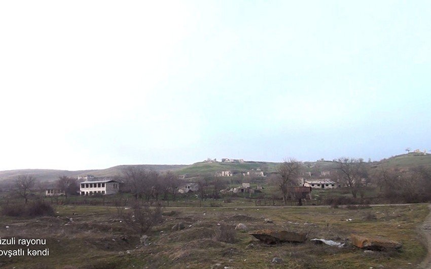 Füzulinin Govşatlı kəndinin görüntüləri