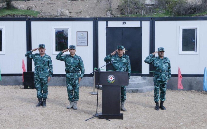 Ermənistanla sərhəddə DSX fəaliy­yə­tə başladı - FOTO