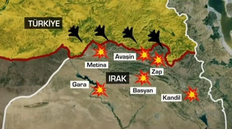 Türkiyə döyüşə başladı - PKK terrorçuları məhv edilir