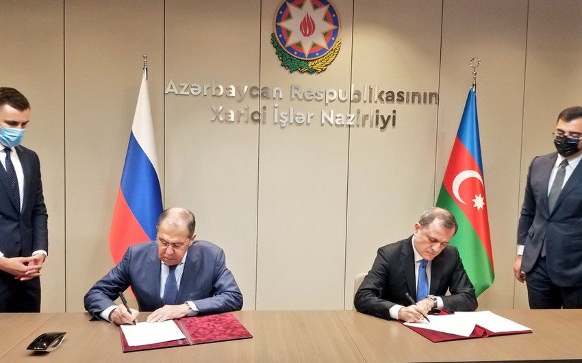 Azərbaycan və Rusiya XİN-ləri arasında məsləhətləşmələr Planı imzalandı