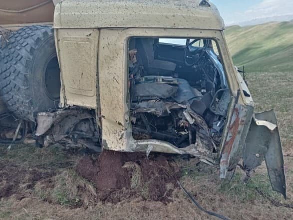 Kəlbəcərdə hərbi maşınımız minaya düşdü, yaralılar var - FOTOLAR - foto 2