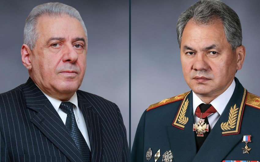 Erməni nazir Şoyquya zəng etdi – Qarabağdan danışdılar