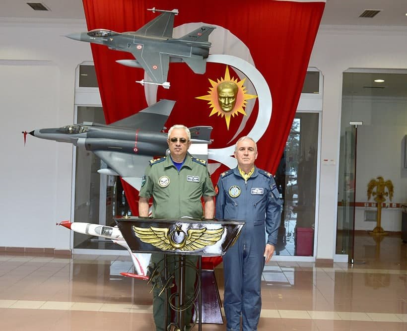 Hərbi Hava Qüvvələrinin komandanı Türkiyədədir - FOTO